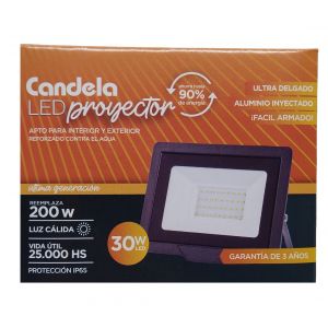 REFLECTOR LED 30W EXTERIOR CANDELA - Vista 4