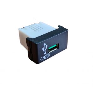 CARGADOR USB JELUZ 5V 3A (CARGA RAPIDA) SIMPLE NEGRO