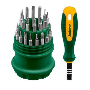 KIT DE DESTORNILLADORES DE PRECISIÓN 31 EN 1 -  30 PUNTAS - JADEVER