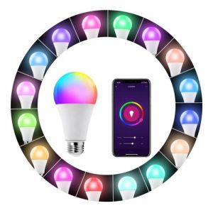 LAMPARA BULBO SMART LED 9W WIFI RGB CANDELA - Vista 5