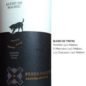 VINO PERRO CALLEJERO MALBEC 750 CC - Vista 2