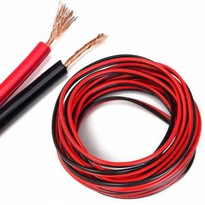 CABLE BIPOLAR 2X0.75 MM ROJO/NEGRO AUDIO X 100 MTS CONDUELEC