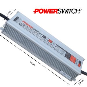 FUENTE LED SWITCHING 12V 5A 60W IP67 POWER SWITCH - Vista 5