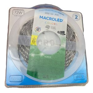 CINTA LED 72W 12V 5050 IP 45 X 5 MTS MACROLED - Vista 6