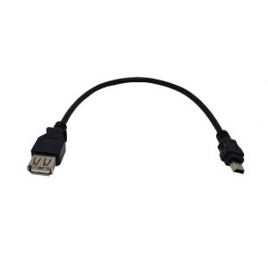 CABLE ADAPTADOR DE USB A MINI USB DE 27 CM  PRONEXT