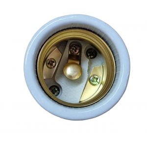 PORTALAMPARA E40 CERAMICO CON ROSCA STAR BOX - Vista 2