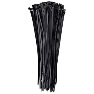 PRECINTOS (X100 U) T8 200X4.6MM NEGRO