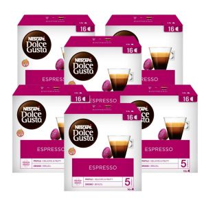 CAPSULAS DE CAFE DOLCE GUSTO ESPRESSO X 6 UNIDADES
