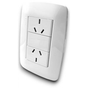 SET ARMADO LINEA DUNA 1 TOMA DOBLE 10A EXULTT - Vista 1