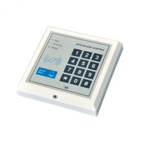 CONTROLADOR DE ACCESO LECTOR DE TARJETAS O CODIGO Y BOTON DE TIMBRE PRONEXT