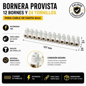 BORNERA DE UNION 6MM TBCIN - Vista 2