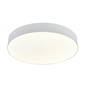 PLAFON LED ACERO BLANCO 55W DISEñO COMPACTO