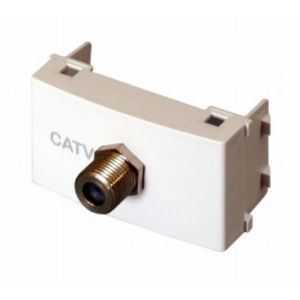 MODULO 1 TOMA CATV PASANTE  LINEA PLEIN EXULTT