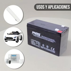 BATERIA DE GEL PRESS DE 12V 7A - Vista 3