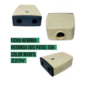 FICHA HEMBRA 2 PATAS PARA ALARGUE - Vista 2