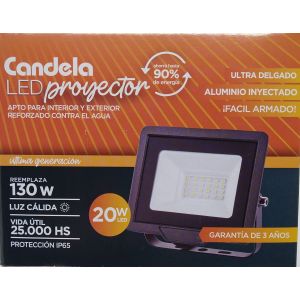 REFLECTOR LED 20W EXTERIOR CANDELA - Vista 4