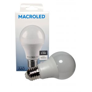 LAMPARA BULBO LED 9.5W E27 220V MACROLED - Vista 8