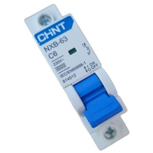 LLAVE TERMICA UNIPOLAR 1X6A 6KA CURVA C CHINT - Vista 5