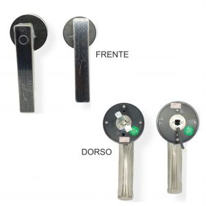 CERRADURA SMART PICAPORTE KY 100 + HUELLA + APP PRONEXT - Vista 2