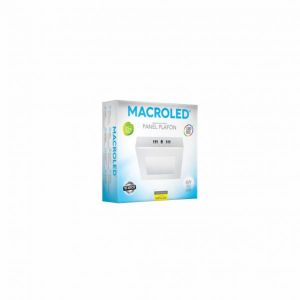 PANEL LED APLICAR CUADRADO 6W MACROLED - Vista 3