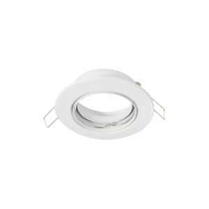 SPOT DE EMBUTIR DICROICA MOVIL BLANCO METALICO 8 CM