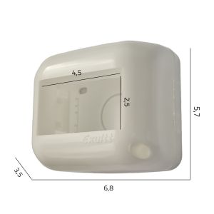 CAJA DE SUPERFICIE  1 MODULO (VACIA) STIK URBANA EXULTT - Vista 2