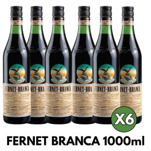 FERNET BRANCA BOTELLA 1000 ML X6 UNIDADES - Vista 1
