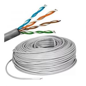 CABLE UTP CAT5E VAINA GRIS INTERIOR X METRO PRONEXT