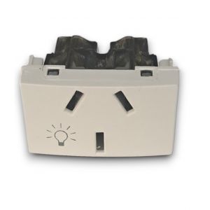 MODULO 1 TOMACORRIENTE 10A P/CIRC. DE ILUMINACION  LINEA PLEIN EXULTT