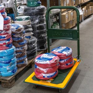 CARRETILLA DE PLATAFORMA PLEGABLE - CAPACIDAD: 300KGS JADEVER - Vista 2