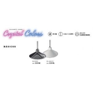 LAMPARA COLGANTE CHINO 1 LUZ BASICO NEGRO STAR BOX - Vista 2