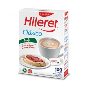 EDULCORANTE HILERET CLASICO FORTE 100 SOBRES EDULCORANTE HILERET CLASICO FORTE 100 SOBRES