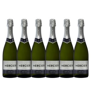 CHAMPAGNE H. MERCIER DEMI SEC 750 ML X 6 UNIDADES