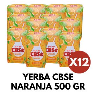 YERBA CBSE NARANJA 500 GR X 12 UNIDADES - Vista 1