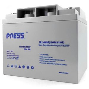 BATERIA DE GEL DE 12V 40 AH PRESS CICLO PROFUNDO - Vista 2