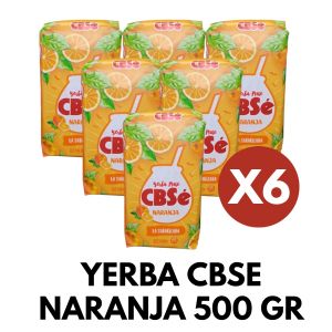 YERBA CBSE NARANJA 500 GR X 6 UNIDADES - Vista 1