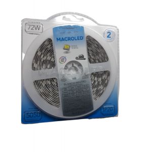 CINTA LED 72W 12V 5050 IP 20 X 5 MTS MACROLED - Vista 14