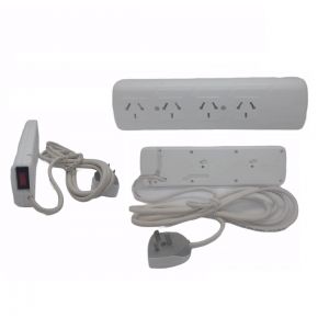 PROLONGADOR ZAPATILLA 4 TOMAS ESPECIAL C/CABLE 2.5 MTS. EXULTT - Vista 1