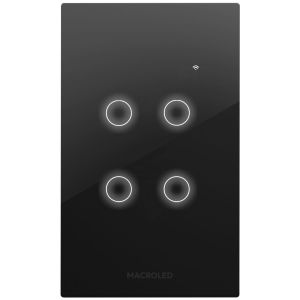 TECLA SMART ROMA MACROLED 4 CANALES CON CAPACITOR - Vista 4