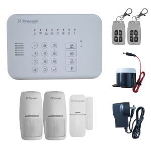 KIT 1 ALARMA 3000 INALAMBRICA WIFI + FREE APP CELULAR + GOOGLE HOME