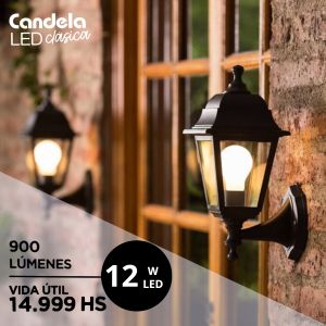 LAMPARA BULBO LED A60 12 WATT CANDELA - Vista 6