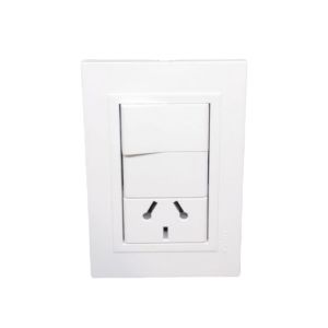 SET ARMADO 1 INTERRUPTOR 1 TOMACORRIENTE 10A ESPECIAL (1 PUNTO Y TOMA) LINEA URBANA EXULTT X 20 UNIDADES