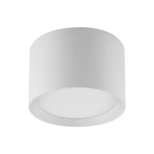 APLIQUE LED DE TECHO PRISMA ALUMINIO BLANCO 12W