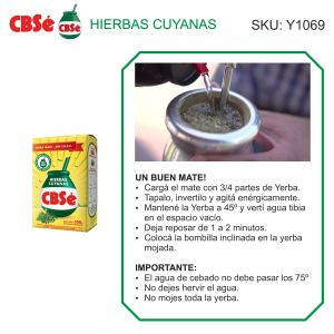 YERBA CBSE HIERBAS CUYANAS 500 GR X 12 UNIDADES - Vista 3