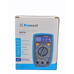 TESTER CON ILUMINACIÓN DE DISPLAY Y TEMPERATURA - Vista 1