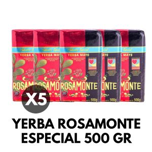 YERBA ROSAMONTE ESPECIAL 500 GR X 5 UNIDADES - Vista 1