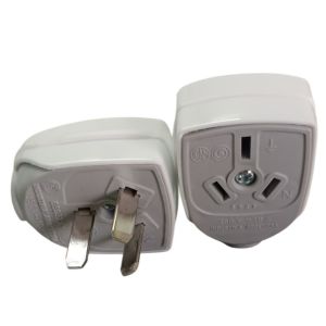 FICHA MACHO Y HEMBRA 3 PATAS 10A PREMIUM BLANCO EXULTT - Vista 2