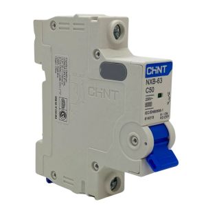 LLAVE TERMICA UNIPOLAR 1X50A 6KA CURVA C CHINT - Vista 1