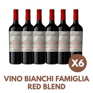 VINO BIANCHI FAMIGLIA RED BLEND 750 ML X6 UNIDADES - Vista 1