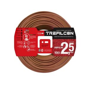 CABLE TREFILCON UNIPOLAR 2.5 MM X 100 MTS - Vista 2